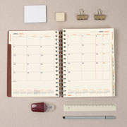 Foto de Agenda Ejecutiva Finocam Tempus Burdeos 19X22Cm Día Por Página 26 