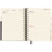 Foto de Agenda Ejecutiva Finocam Tempus Negro 19X22Cm Día Por Página 26 