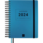 Foto de Agenda ejecutiva Finocam Tempus19X22cm Azul 