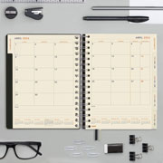 Foto de Agenda ejecutiva Finocam Tempus19X22cm Negro 