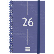 Foto de Agenda Ejecutiva Finocam Year Azul 12X18Cm Semana A La Vista Horizontal 26 