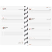 Foto de Agenda Ejecutiva Finocam Year Negro 12X18Cm Semana A La Vista Horizontal 26 