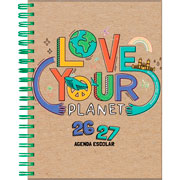 Foto de Agenda Escolar Danpex Eco Love 17x22 cm Ciclo 26-27 