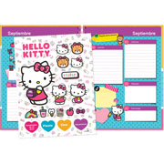 Foto de Agenda escolar Danpex Hello Kitty 17x22cm 23/24 rosa 