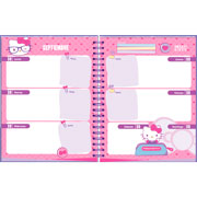 Foto de Agenda Escolar Danpex Kitty 17x22 cm Ciclo 26-27 Azul 