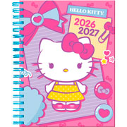 Foto de Agenda Escolar Danpex Kitty 17x22 cm Ciclo 26-27 Rosa 
