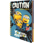 Foto de Agenda Escolar Danpex Minions 17x22 cm Ciclo 26-27 Azul 