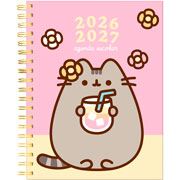 Foto de Agenda Escolar Danpex Pusheen Vaso 17x22 cm Ciclo 26-27 