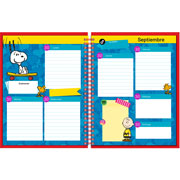 Foto de Agenda Escolar Danpex Snoopy 17x22 cm Ciclo 26-27 Rojo 