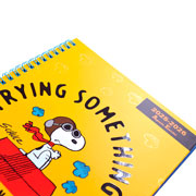 Foto de Agenda Escolar Danpex Snoopy Semana A La Vista 25/26 Amarillo 