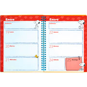 Foto de Agenda Escolar Danpex Snoopy Semana A La Vista 25/26 Azul 