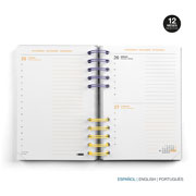 Foto de Agenda Escolar Miquelrius B2B Dia Por Pagina 2026-2027 Gris 