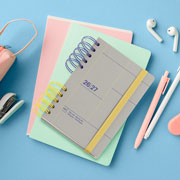 Foto de Agenda Escolar Miquelrius B2B Dia Por Pagina 2026-2027 Gris 