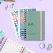 Foto de Agenda Escolar Miquelrius B2B Dia Por Pagina 2026-2027 Verde 