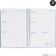 Foto de Agenda Escolar Miquelrius Basic Semana Vista 2026-2027 Verde 