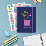 Foto de Agenda Escolar Miquelrius Flower Pot Semana Vista 2026-2027 