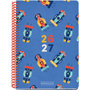 Foto de Agenda Escolar Miquelrius Junior Semana Vista 2026-2027 Cars 