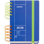 Foto de Agenda Escolar Mqr Activa B2B Dia Por Pagina 25/26 Azul 