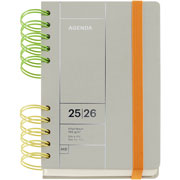 Foto de Agenda Escolar Mqr Activa B2B Dia Por Pagina 25/26 Gris 