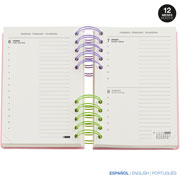 Foto de Agenda Escolar Mqr Activa B2B Dia Por Pagina 25/26 Rosa 