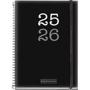 Foto de Agenda Escolar Mqr Activa Coll Dia Por Pagina 25/26 Negro 