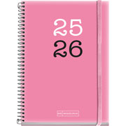 Foto de Agenda Escolar Mqr Activa Coll Dia Por Pagina 25/26 Rosa 