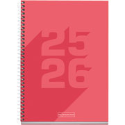 Foto de Agenda Escolar Mqr Plus Basic Dia Por Pagina 25/26 Coral 