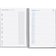 Foto de Agenda Escolar Mqr Plus Basic Dia Por Pagina 25/26 Malva 
