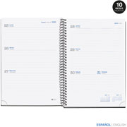Foto de Agenda Escolar Mqr Plus Basic Semana A La Vista 25/26 Malva 