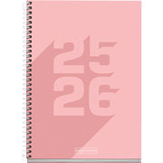 Foto de Agenda Escolar Mqr Plus Basic Semana A La Vista 25/26 Rosa 
