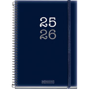 Foto de Agenda Escolar Mqr Plus Coll Semana A La Vista 24/25 Azul 