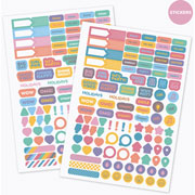 Foto de Agenda Escolar Mqr Plus Teen Pink Desert 15.4X21.5 Semana A La Vista 24/25 