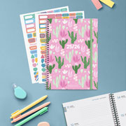 Foto de Agenda Escolar Mqr Plus Teen Pink Desert 15.4X21.5 Semana A La Vista 24/25 