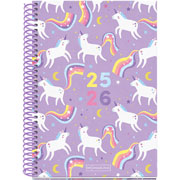 Foto de Agenda Escolar Mqr Plus Unicorn Semana A La Vista 25/26 