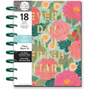 Foto de Agenda Escolar The Happy Planner 18M 24.9x24.1cm Seasonal Florals  