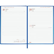 Foto de Agenda Finocam London Ejecutiva Diaria 15x21cm Azul 