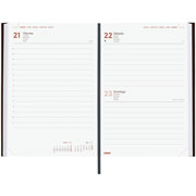 Foto de Agenda Finocam Milano Ejecutiva Diaria 14x21cm Negro 