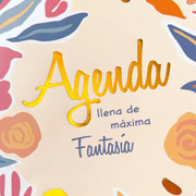 Foto de Agenda Finocam Talkual Juvenil Diaria 18x22cm Fantasía 