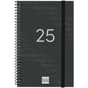 Foto de Agenda Finocam Year Ejecutiva Semanal 12x18.1cm Negro 