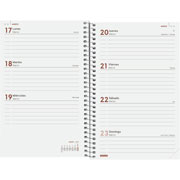 Foto de Agenda Finocam Year Ejecutiva Semanal 12x18.1cm Rojo 