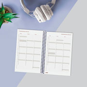 Foto de Agenda Finocam Year Ejecutiva Semanal 13x18.1cm Azul 