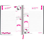 Foto de Agenda Hello Kitty Ros14.5X20.5Cm Dia Por Pagina 2026 Danpex 