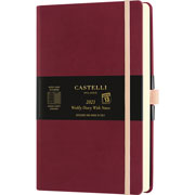 Foto de Agenda juvenil Castelli Black Cherry 13X21cm 
