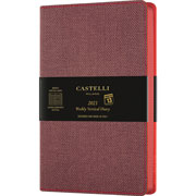 Foto de Agenda juvenil Castelli Maple Red 13x21cm 