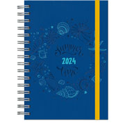 Foto de Agenda Juvenil Castelli Monza 15x21cm azul 
