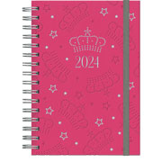Foto de Agenda Juvenil Castelli Monza 15x21cm fucsia 