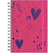 Foto de Agenda Juvenil Castelli Monza 15x21cm fucsia 