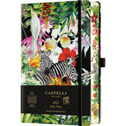 Foto de Agenda juvenil Castelli Zebras 13x21cm 