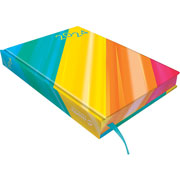Foto de Agenda juvenil Danpex Pastel Lineas De Colores 