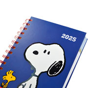 Foto de Agenda Juvenil Danpex Snoopy Azul Dia Por Pagina 2025 